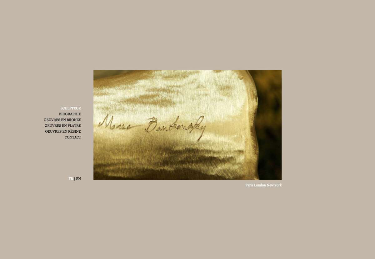 Screenshot www.bankowsky.com / Website Marc Bankowsky