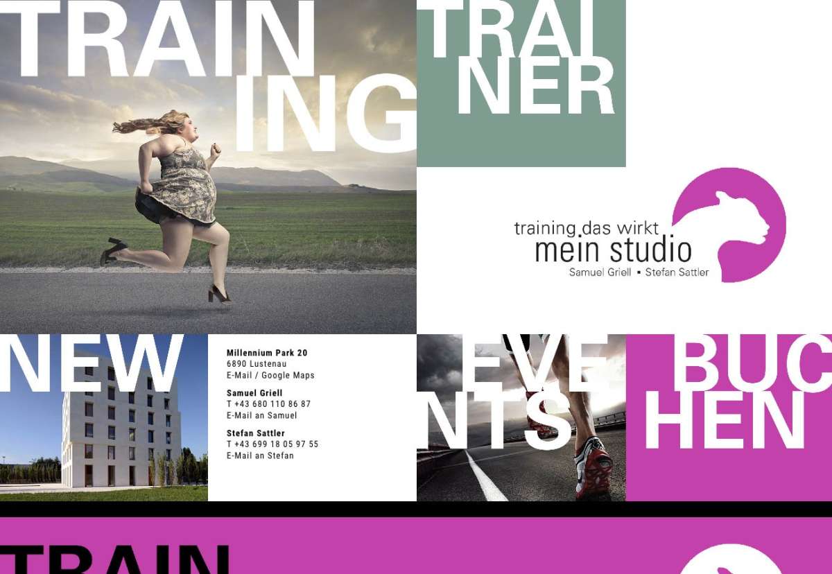 Screenshot www.trainingdaswirkt.at / Website Griell Samuel Studio