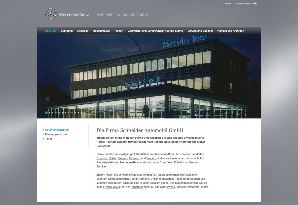 Screenshot www.mbschneider.at/ / Website Mercedes Schneider