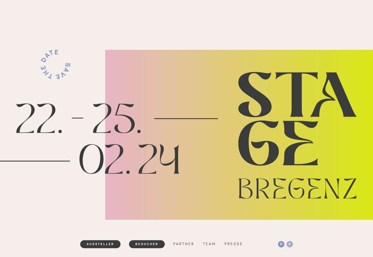 Screenshot www.stage-bregenz.art / Website STAGE Bregenz