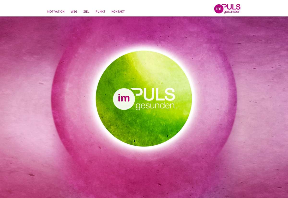 Screenshot www.impuls-gesunden.at / Website Margit Thurnher