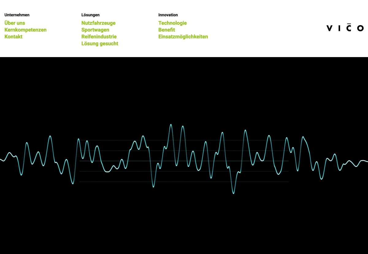 Screenshot www.vico.systems / Website ViCo Systems